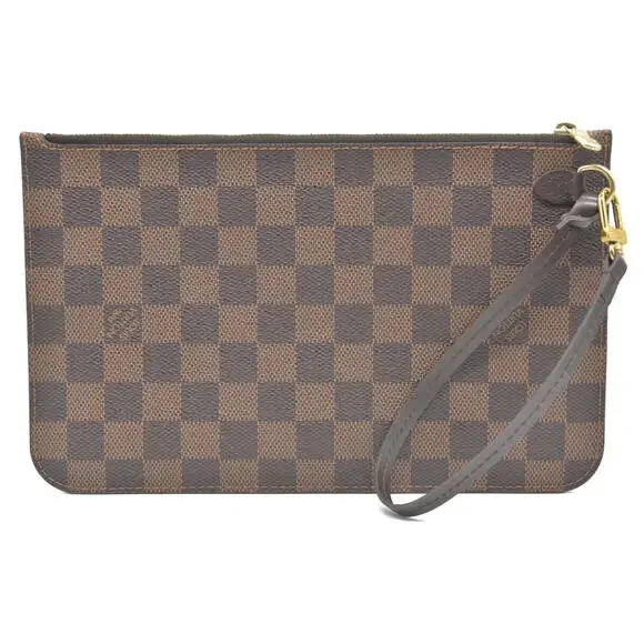 Louis Vuitton  Damier Ebene Neverfull MM GM Pochette 2016 - Picture 1 of 15